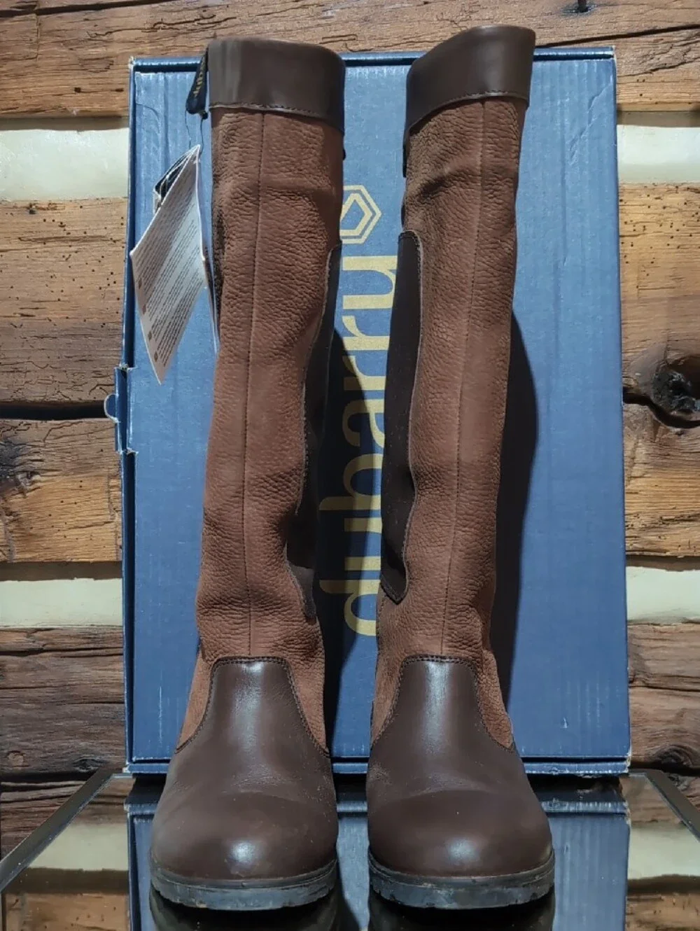 Dubarry of Ireland Leather Clare Boots Size EU 40 - NWT